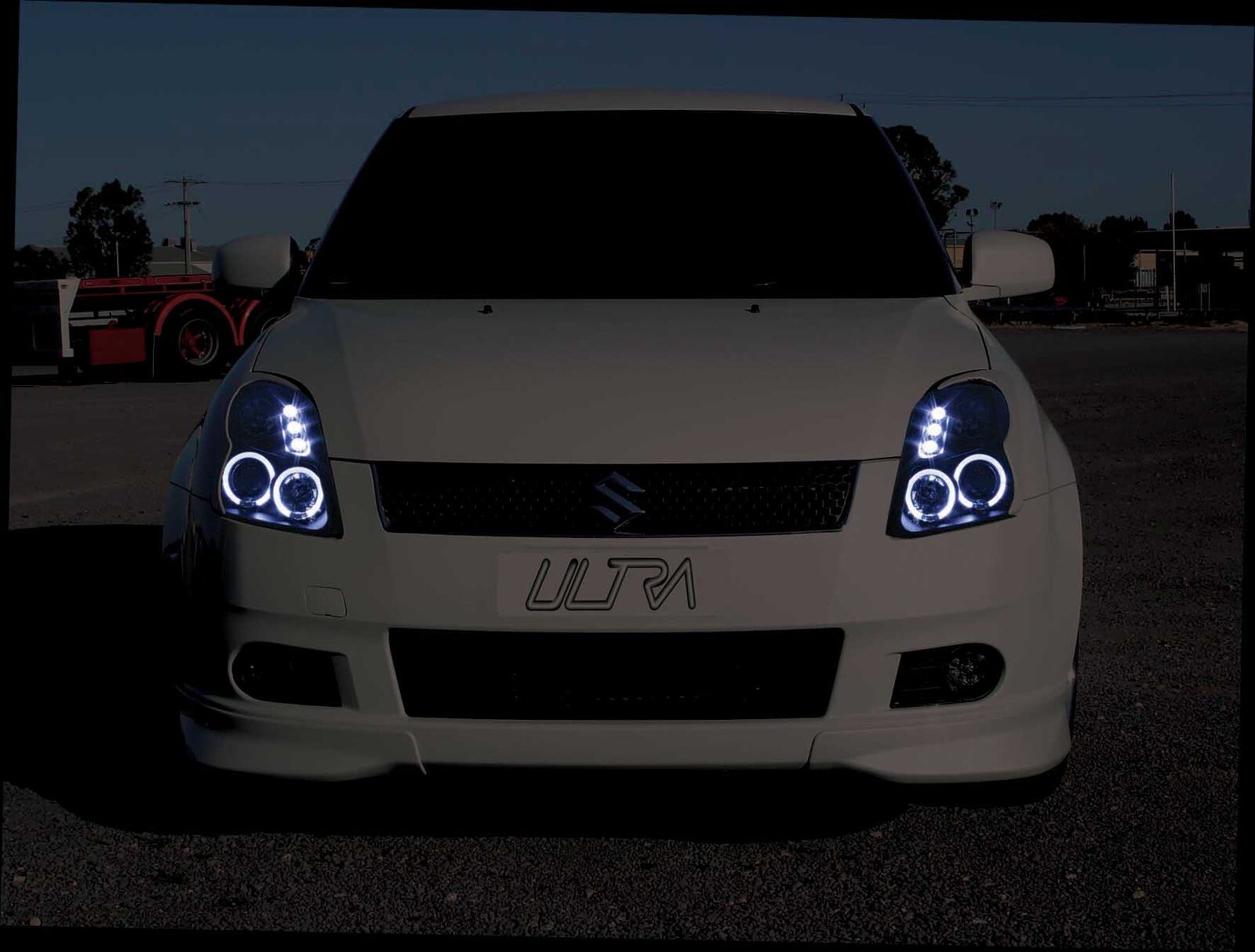 suzuki swift halo headlights