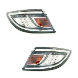 For Mazda 6 Mk2 Hatchback 4/2010-2012 Led Outer Rear Lights Lamps Pair OS NS