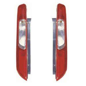 For Ford Focus Mk2 Hatchback 2005-5/2008 Rear Tail Lights Lamps Pair OS NS