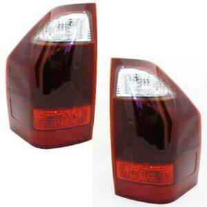 For Mitsubishi Pajero Mk3 ATV 2004-5/2007 Rear Tail Lights Lamps Pair OS NS