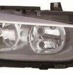 Right OS Headlight H7 H7 Black Inner Motor For BMW 3 Series F30 F31 11-15