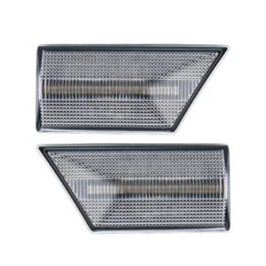 LED Turn Signal side repeater Lights Clear For Signum 03-08 Vectra C 02-08