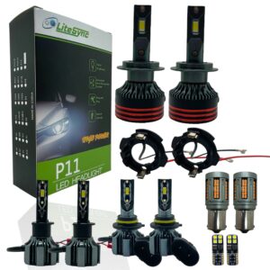 LED front end upgrade bundle for VW Golf MK5 2004-2009